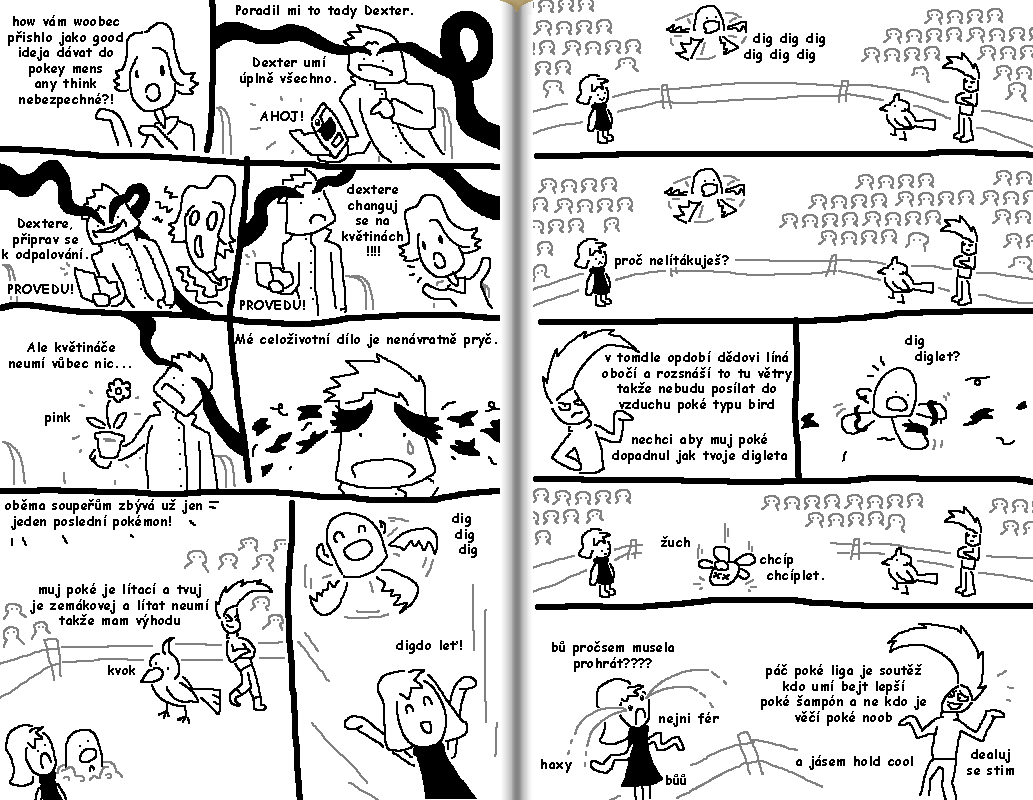 pikačové: můj pokémonní komiks 127 a 128