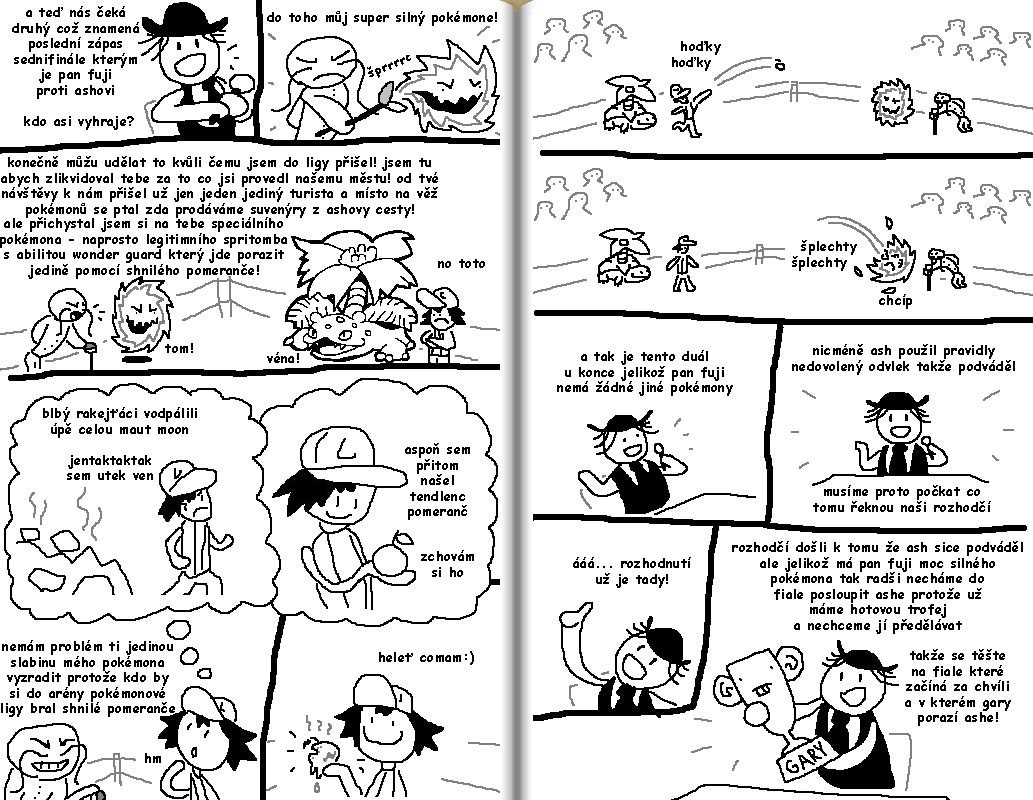 pikačové: můj pokémonní komiks 129 a 130