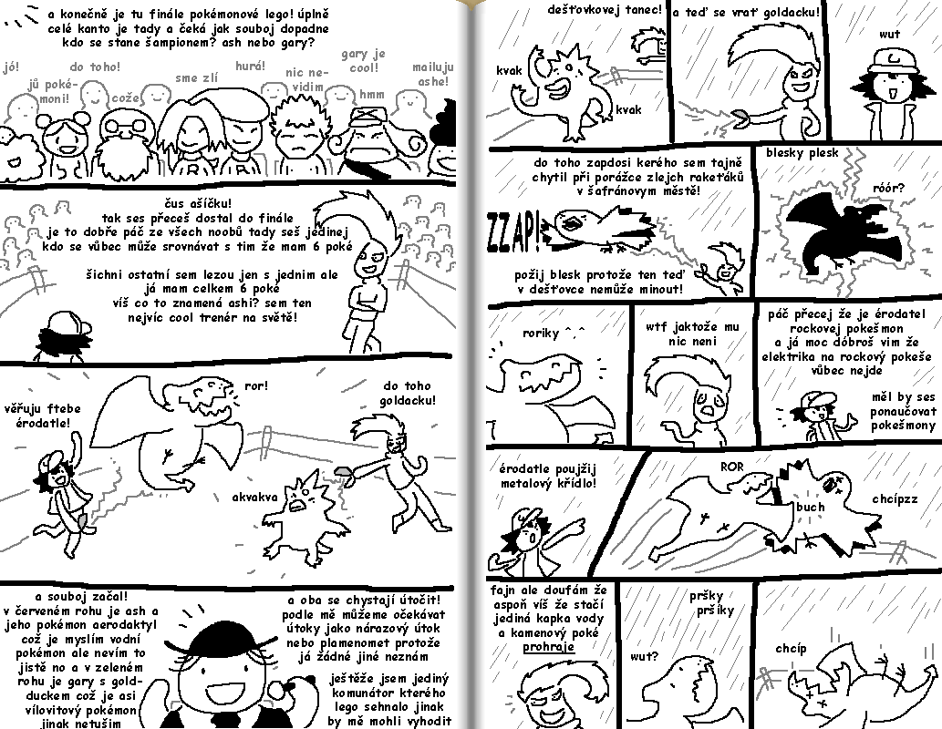 pikačové: můj pokémonní komiks 131 a 132