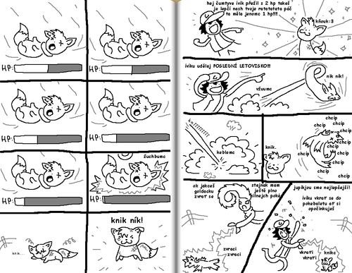 pikačové: můj pokémonní komiks 143 a 144