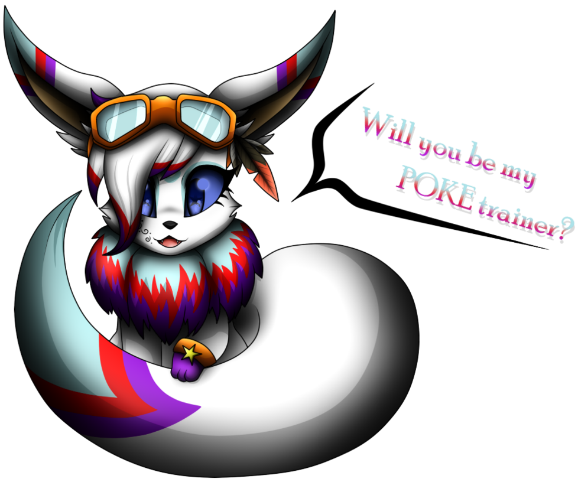 SoulEevee99: Will you be my POKE trainer?