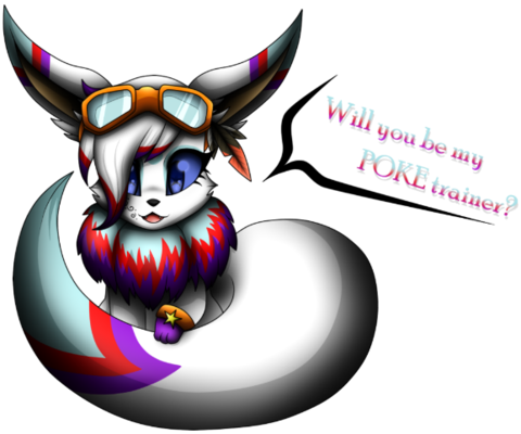 SoulEevee99: Will you be my POKE trainer?