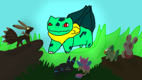 pikačové: zvířátka obdivují piču