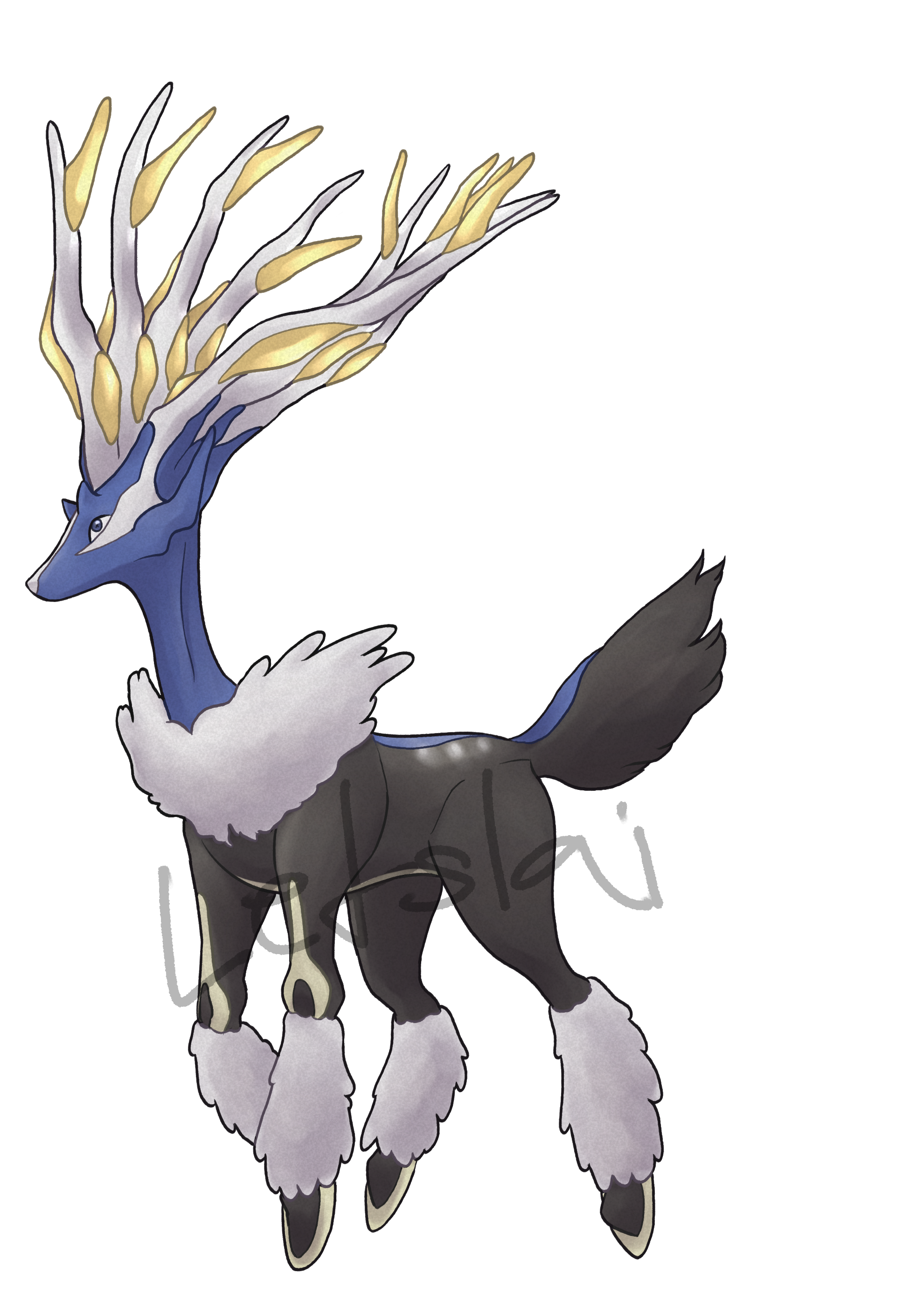 Laira: xerneas &amp; winter sawsbuck