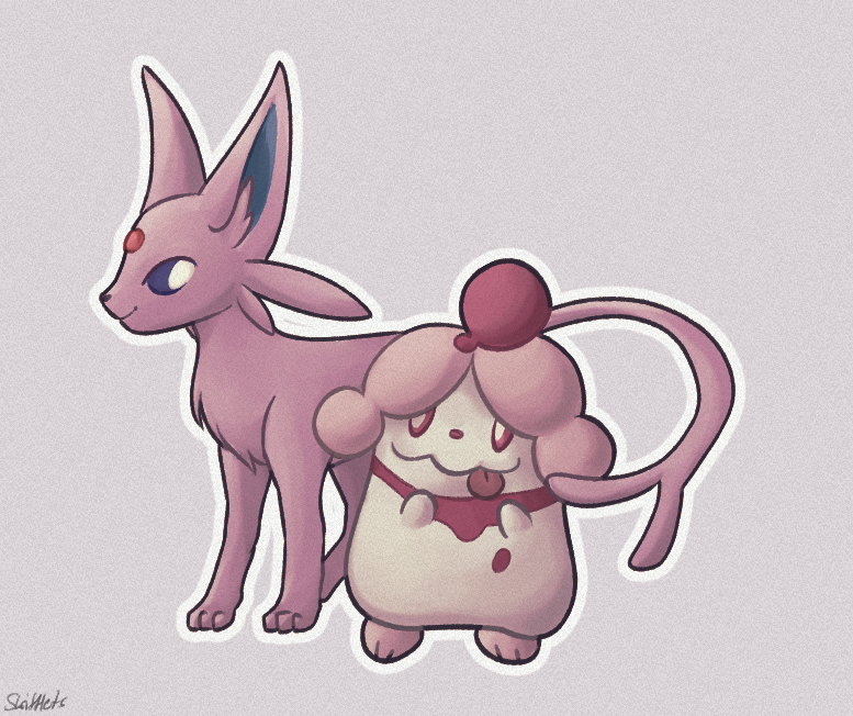 Laira: Espeon a Slurpuff