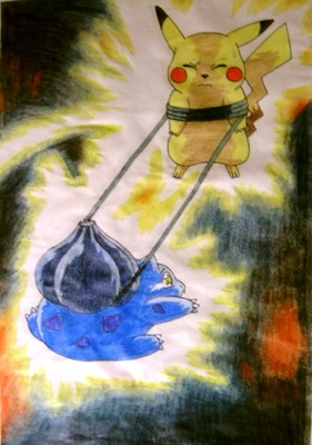 Ashelinka: Pikachu vs Bulbasaur