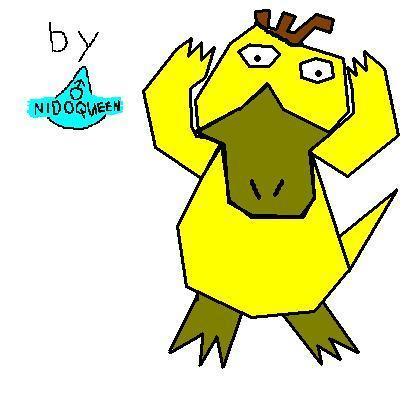 Nidoking: hranaty psyduck
