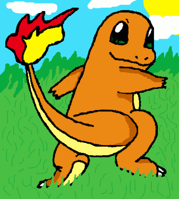 wreptile: Charmander...........ohnivá ještěrka