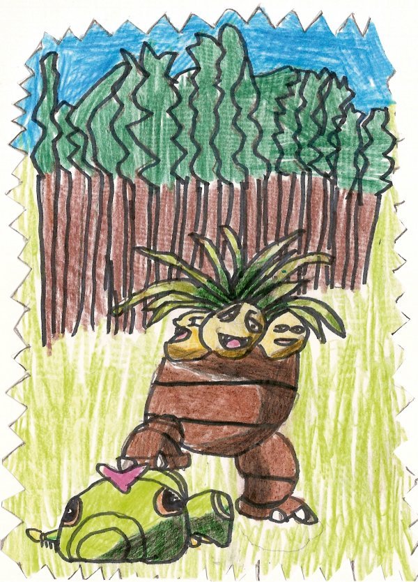 Blazekin: Exeggutor zašláp Caterpie