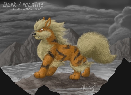 Suicune Wolf: Temný Arcanine