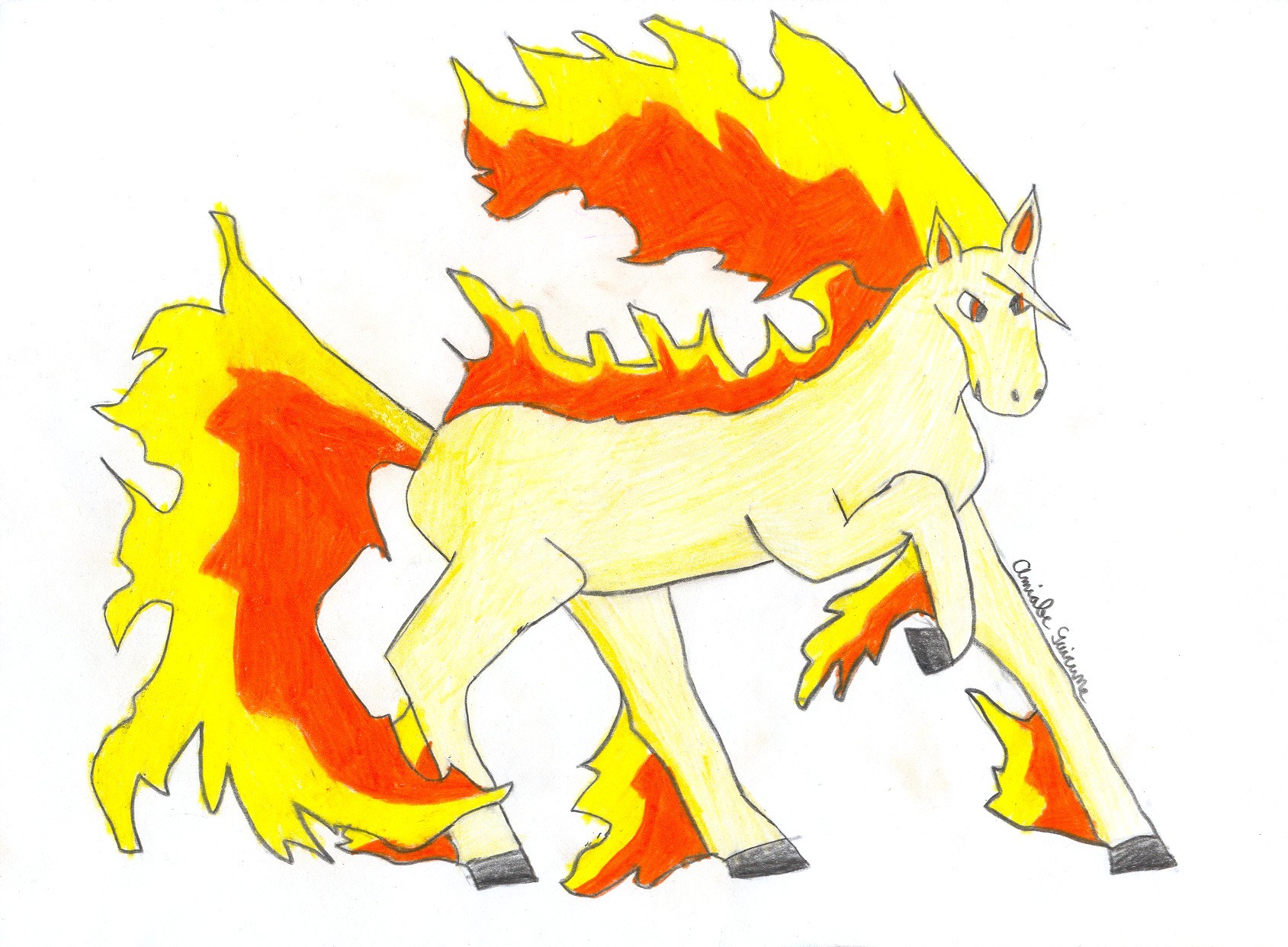 Amiable Suicune: Rapidash