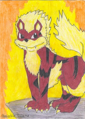 Amiable Suicune: Arcanine