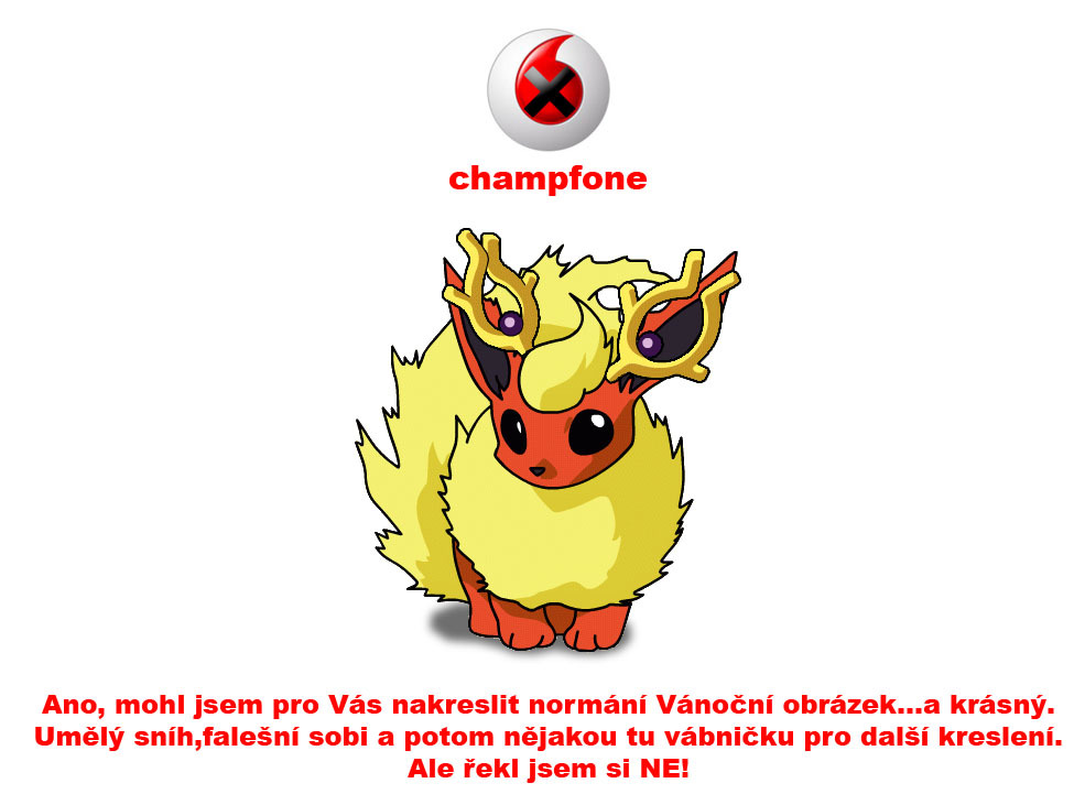champion: Falešní sobi