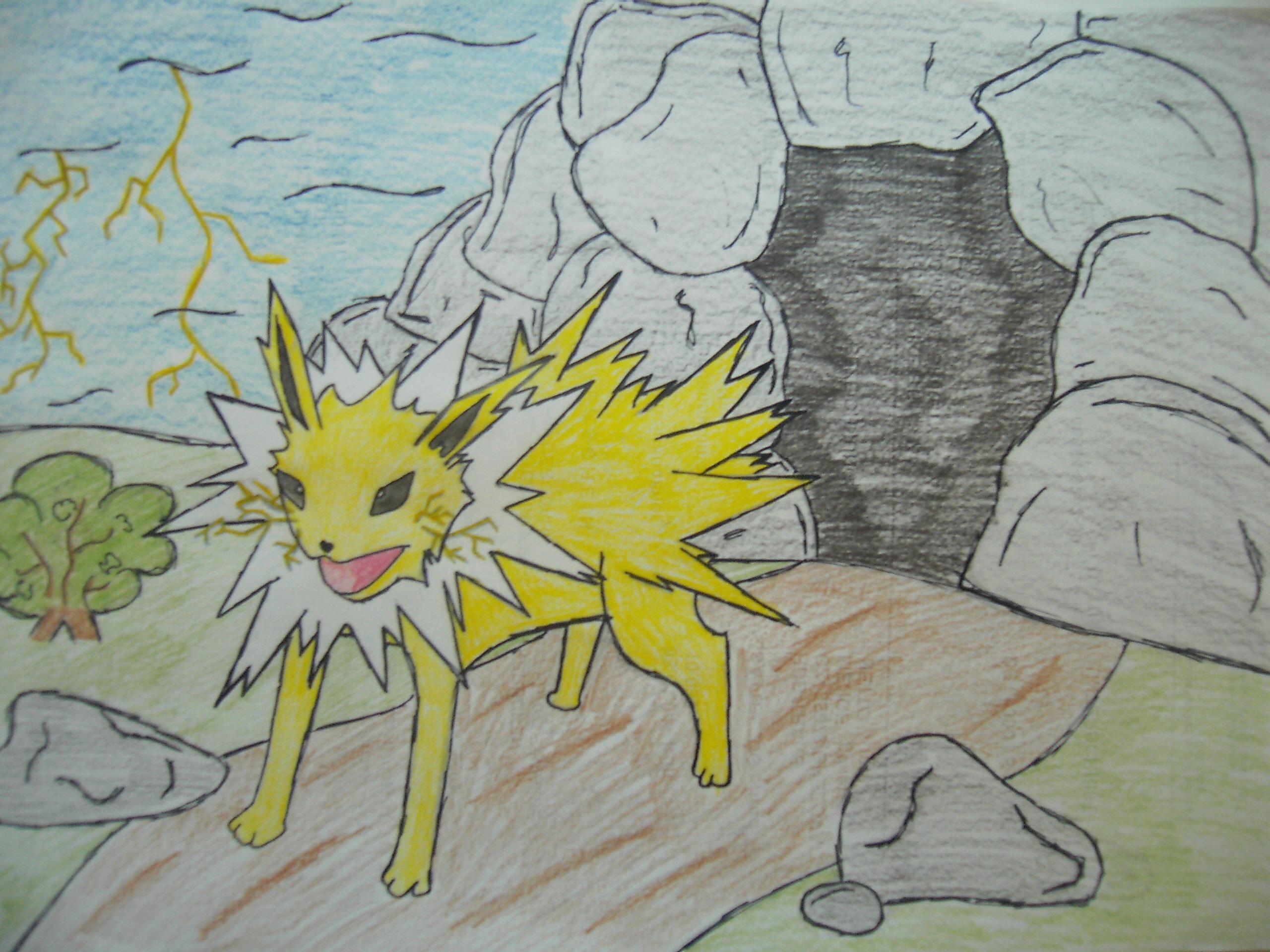 White Lugia: Jolteon for DarkElectrike and Nia Wolf