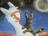 Marichu: latias a umbreon