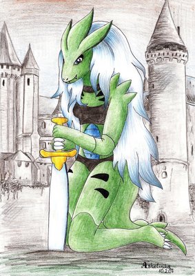 Ashelinka: Anthro Tyranitar