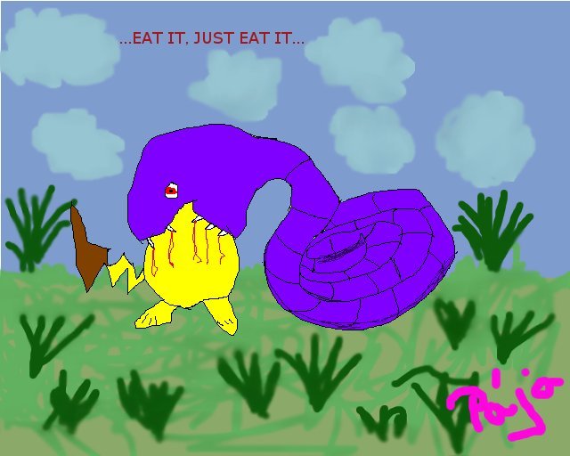 PaulWay: Pikaču a Arbok