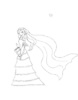 Laprásek: Here Comes the Bride lineart