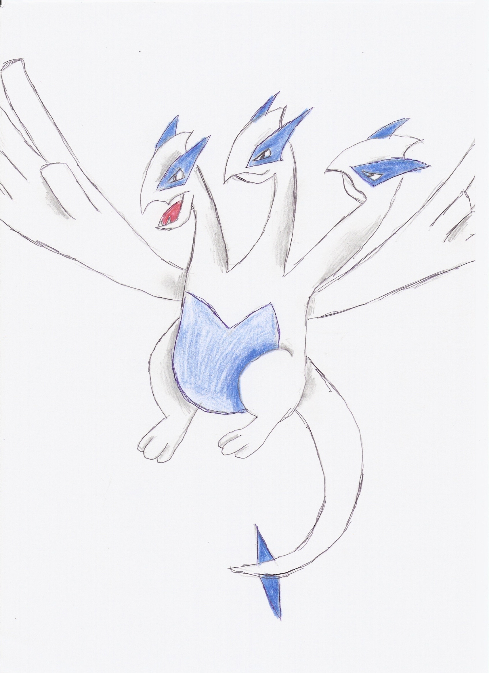 Lugia 1: tříhlavá lugia