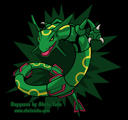 Suicune Wolf: Rayquaza