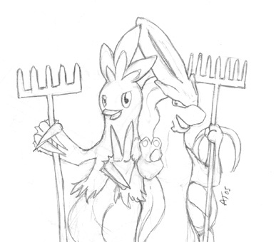 Suicune Wolf: Combík a Suicune s Hráběmi