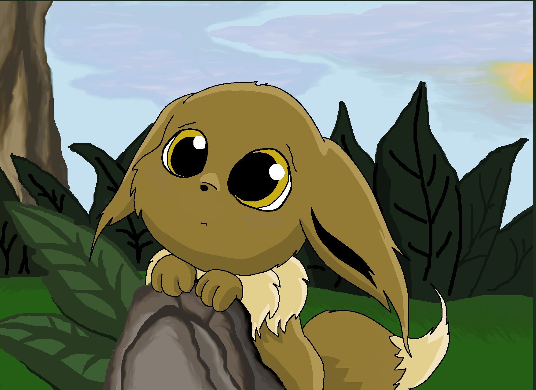 Kyuubreon: eevee