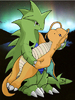 Ana5taciA: Tyranitar and Dragonite