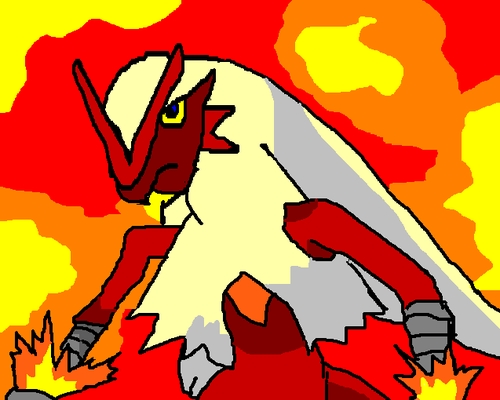 Voltorb: Blaziken