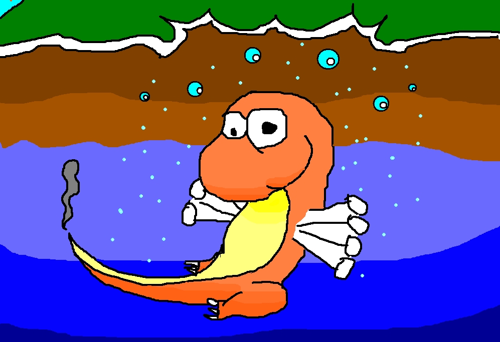 Voltorb: Charmander ve vodě