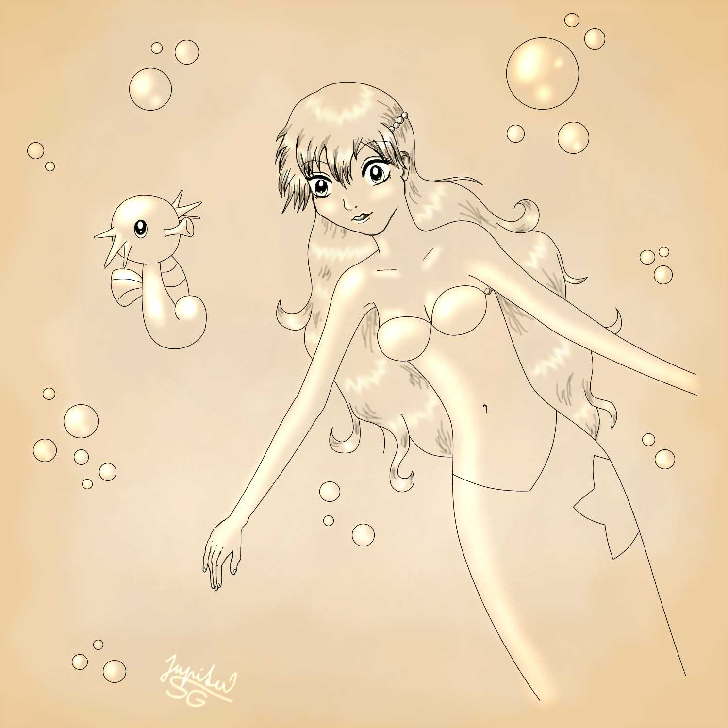 JupiterSG: Misty mermaid