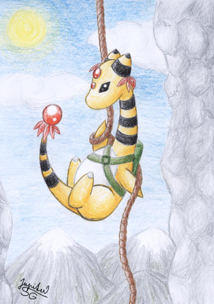 JupiterSG: Ampharos horolezkyňa