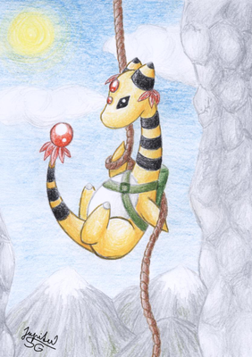 JupiterSG: Ampharos horolezkyňa