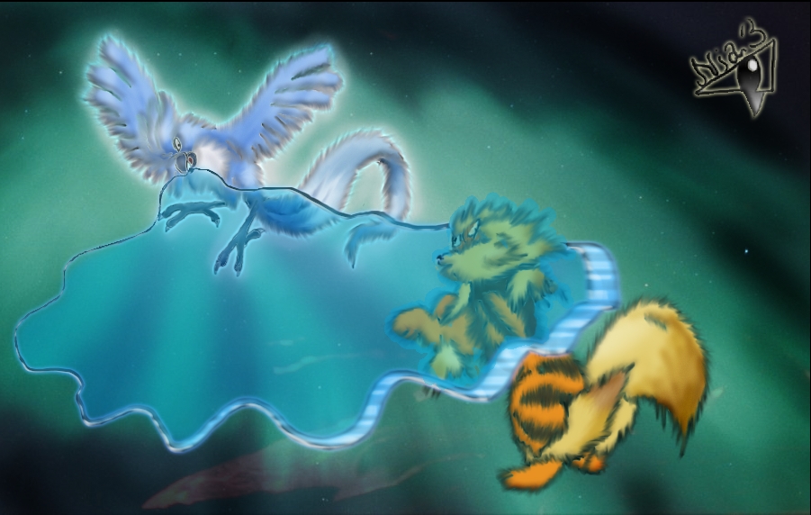 Nia Wolf: Articuno, used Sheery Cold!