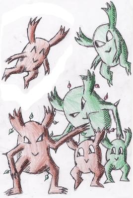 Voltorb: No.1 Oatre, No.2 Beetre, No.3 Matre