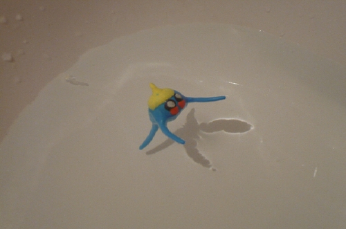 Articuno: Surskit ve vodě