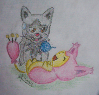 Abigail: Skitty a Poocha