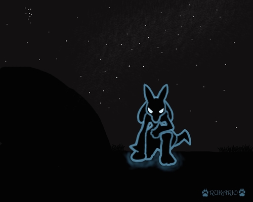 Rukario Nakamura: Lucario in Dark