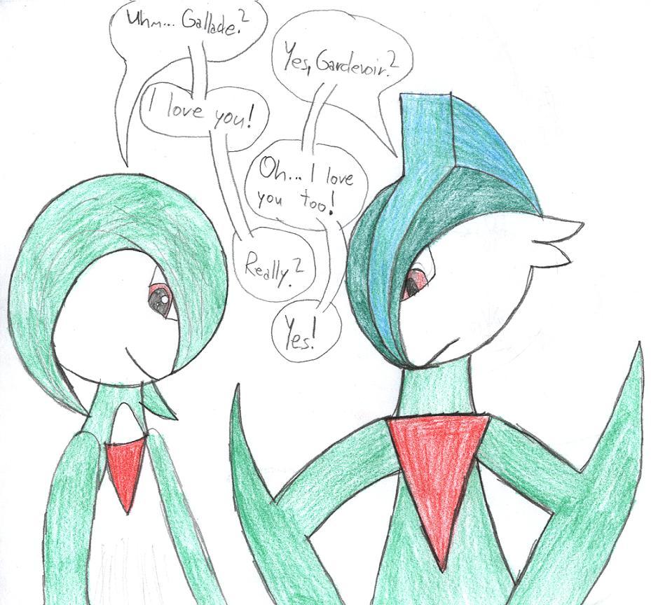 Nidoking: Gardevoir a Gallade