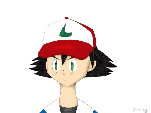 Laprásek: Ash Ketchum