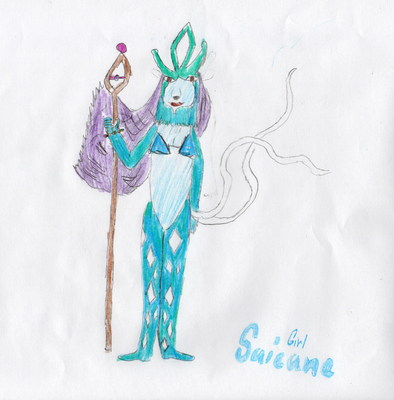 Suicune: Suicune Girl