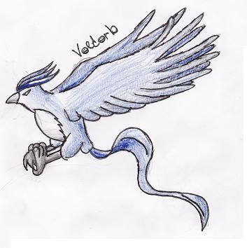 Voltorb: Obrázek na přání 1 - Articuno pro Articuna