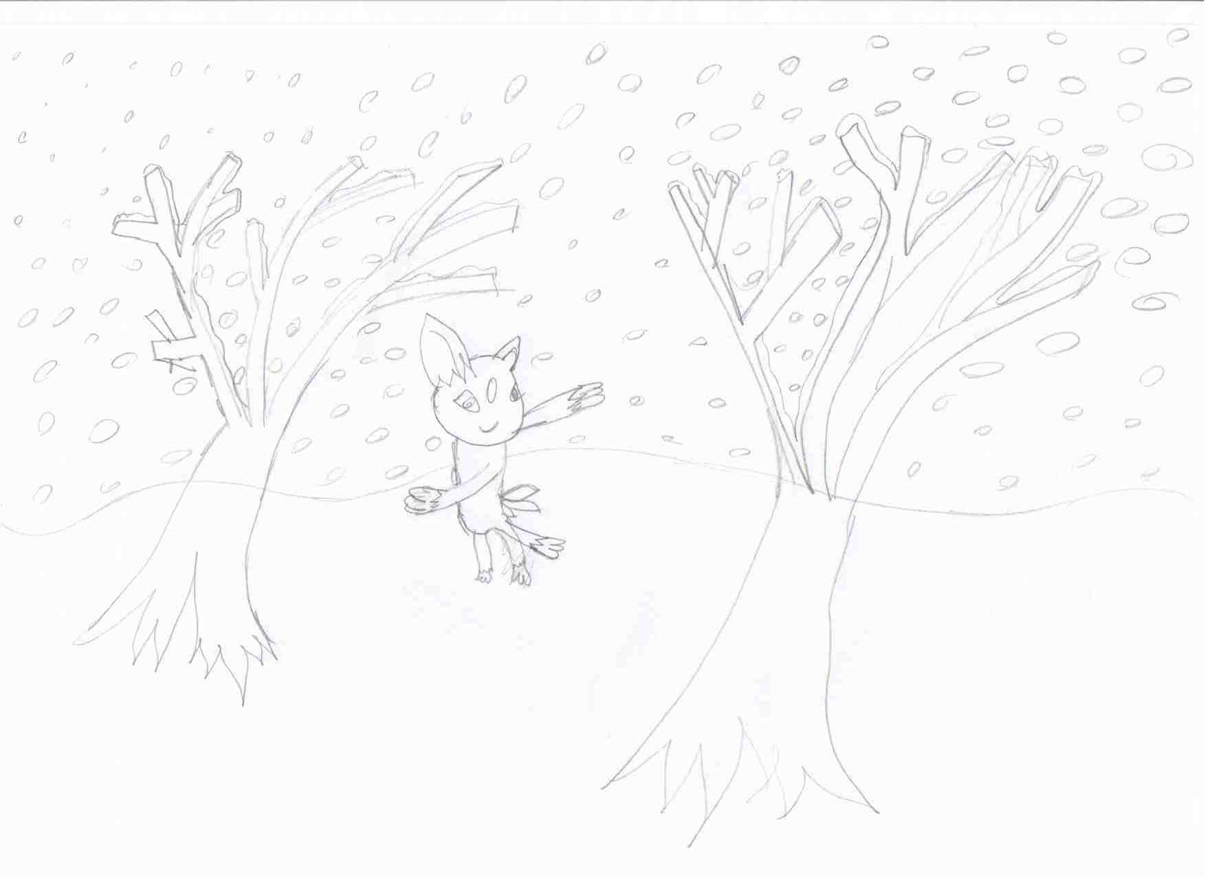 Dark sneasel: Sneasel na sněhu