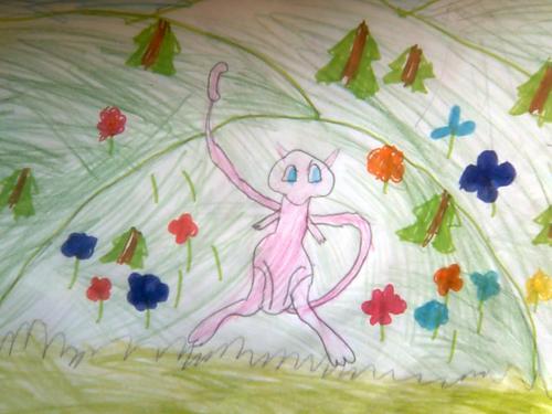 pinkmony: Mew v prirode
