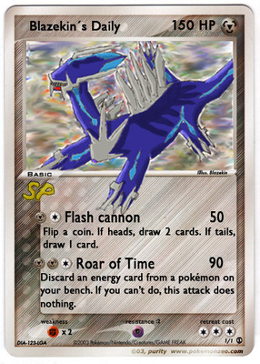 Blazekin: Dialga karta