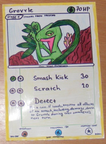 Luci: Grovyle TCG