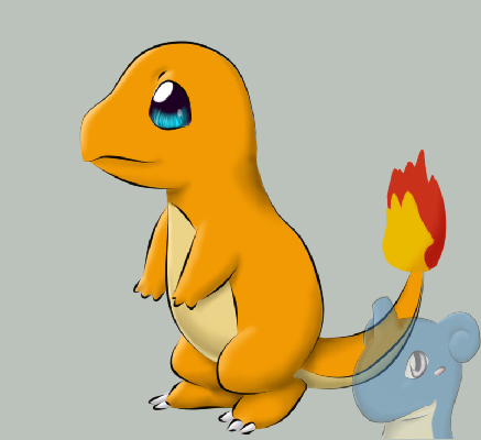 Laprásek: Charmander