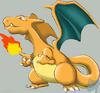 Laprásek: Charizard