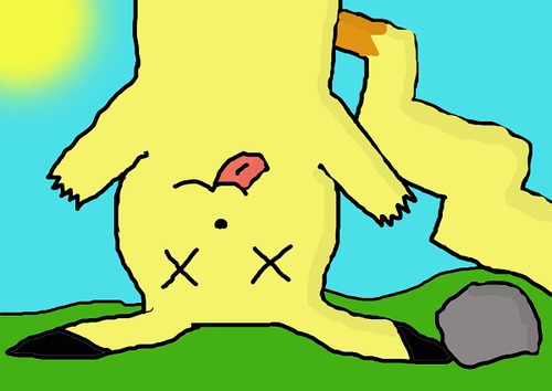 Dark pikacu: naštvaný raichu : co se stalo pikachu