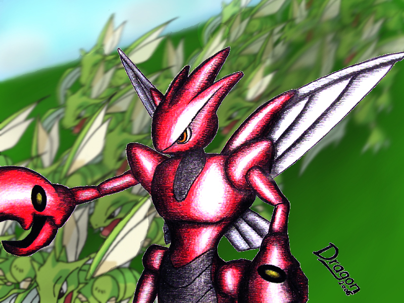 b.dragon: General Scizor