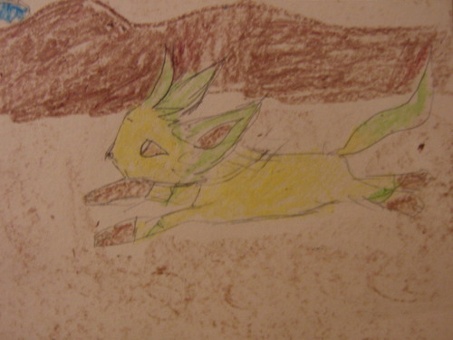 papoušek: Leafeon